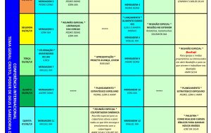 Conf Mar/19 – Grade de Programação