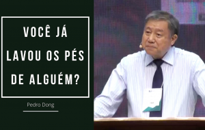 Você já lavou os pés de alguém?