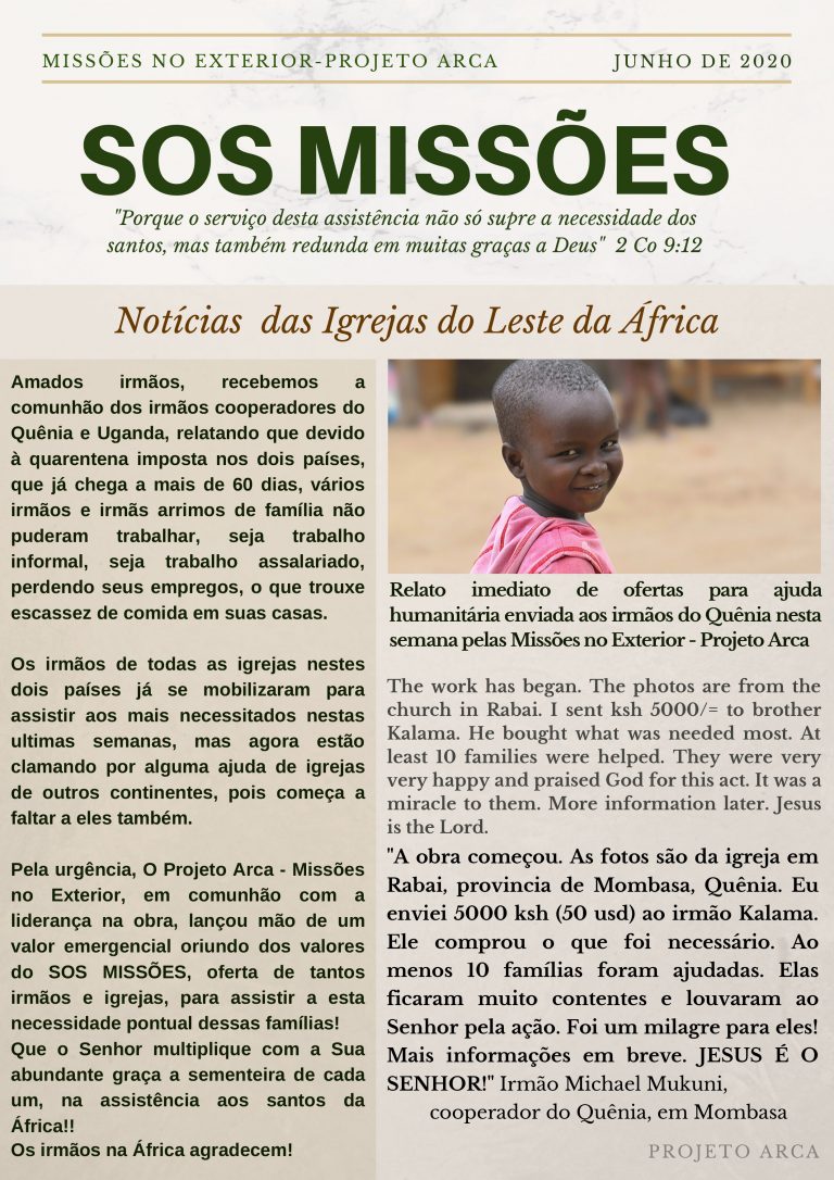 Notícias Missões no Exterior IVPT Instituto Vida Para