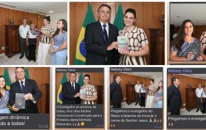 PRESIDENTE DA REPÚBLICA PRESENTEADO COM LIVRO