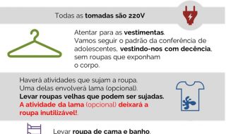 Avisos importantes para a Vida Saudável de Adolescentes – 20-22/10/17